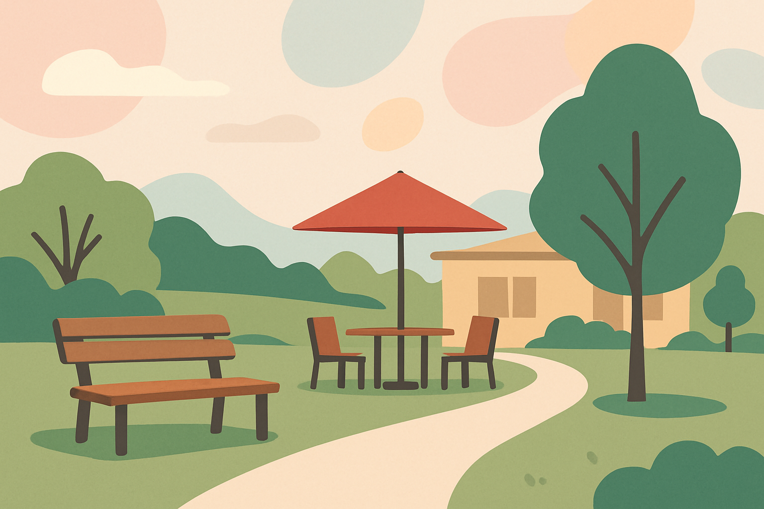 Cover image for Outdoor spaces in senior living communities