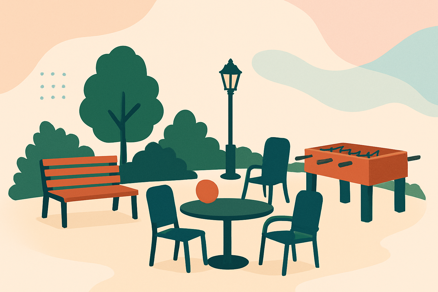 Cover image for The benefits of social activities in senior living communities